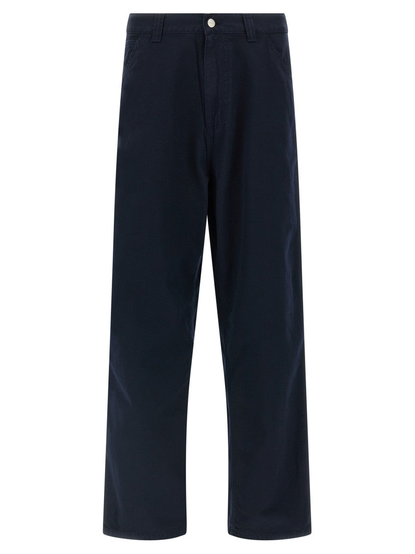 Navy Blue Loose Jeans 1