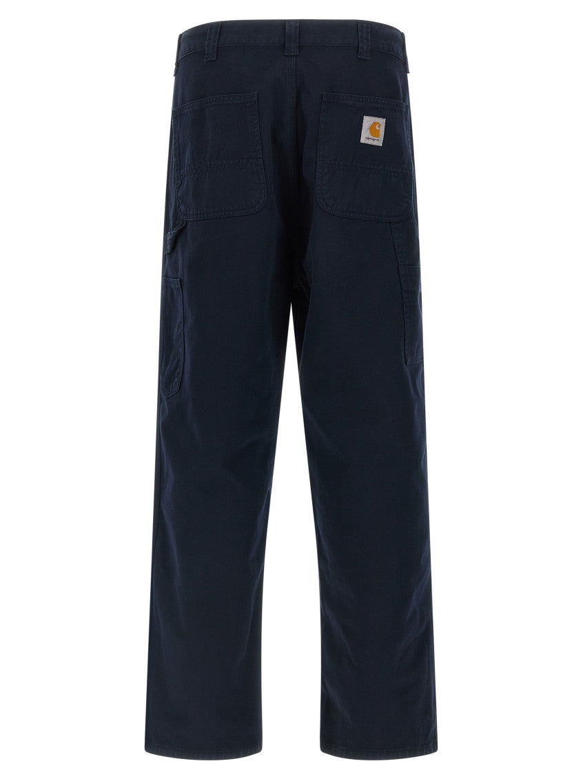 Navy Blue Loose Jeans 2
