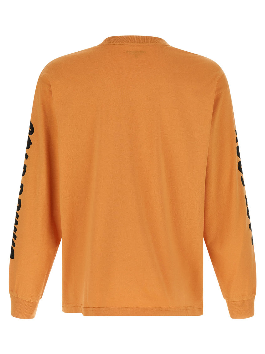 Orange Full Sleeves T-Shirt 2
