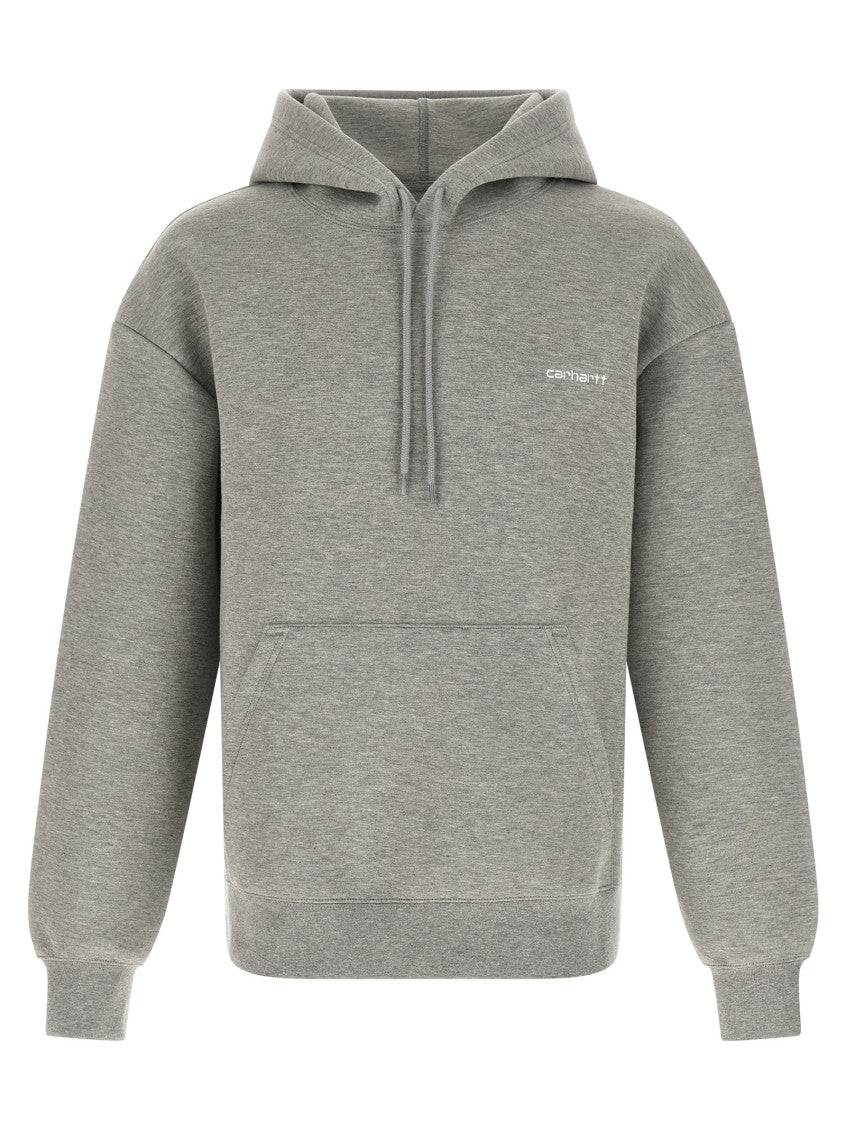 Light Grey Logo Hoodie 1
