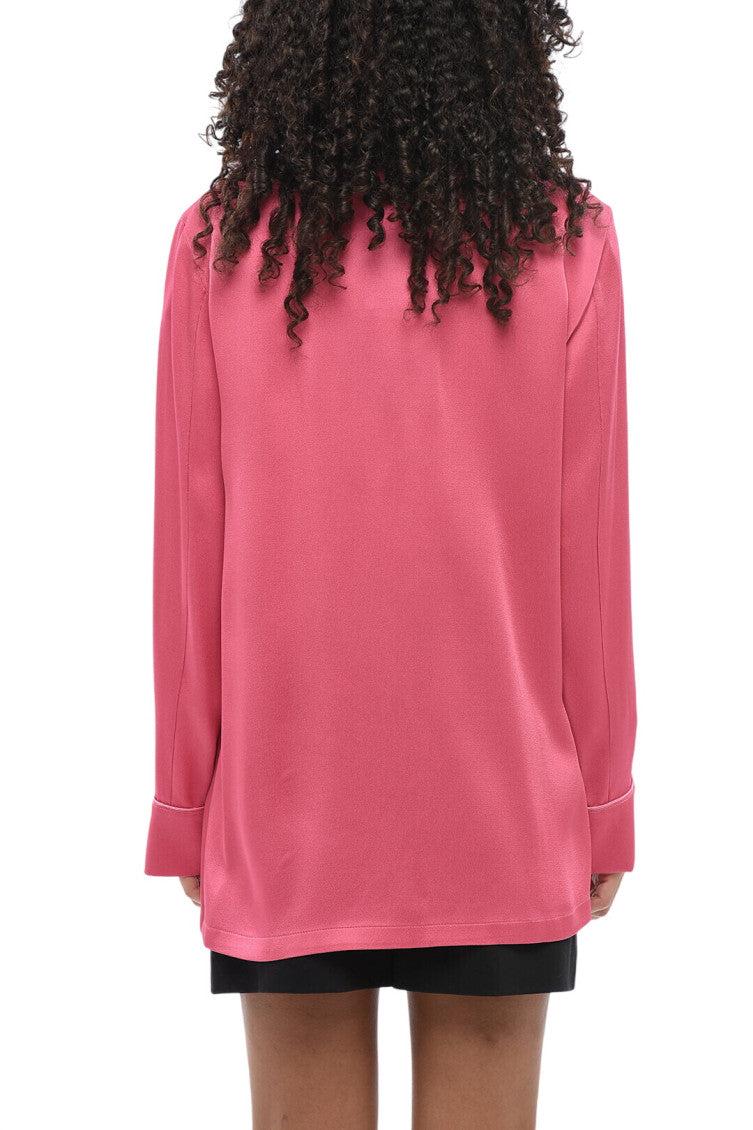 Pink Regular Solid Shirt 2