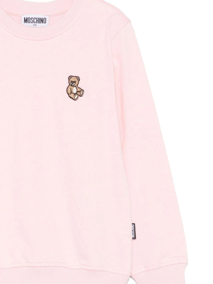 Kids Pink Logo Sweatshirt 3