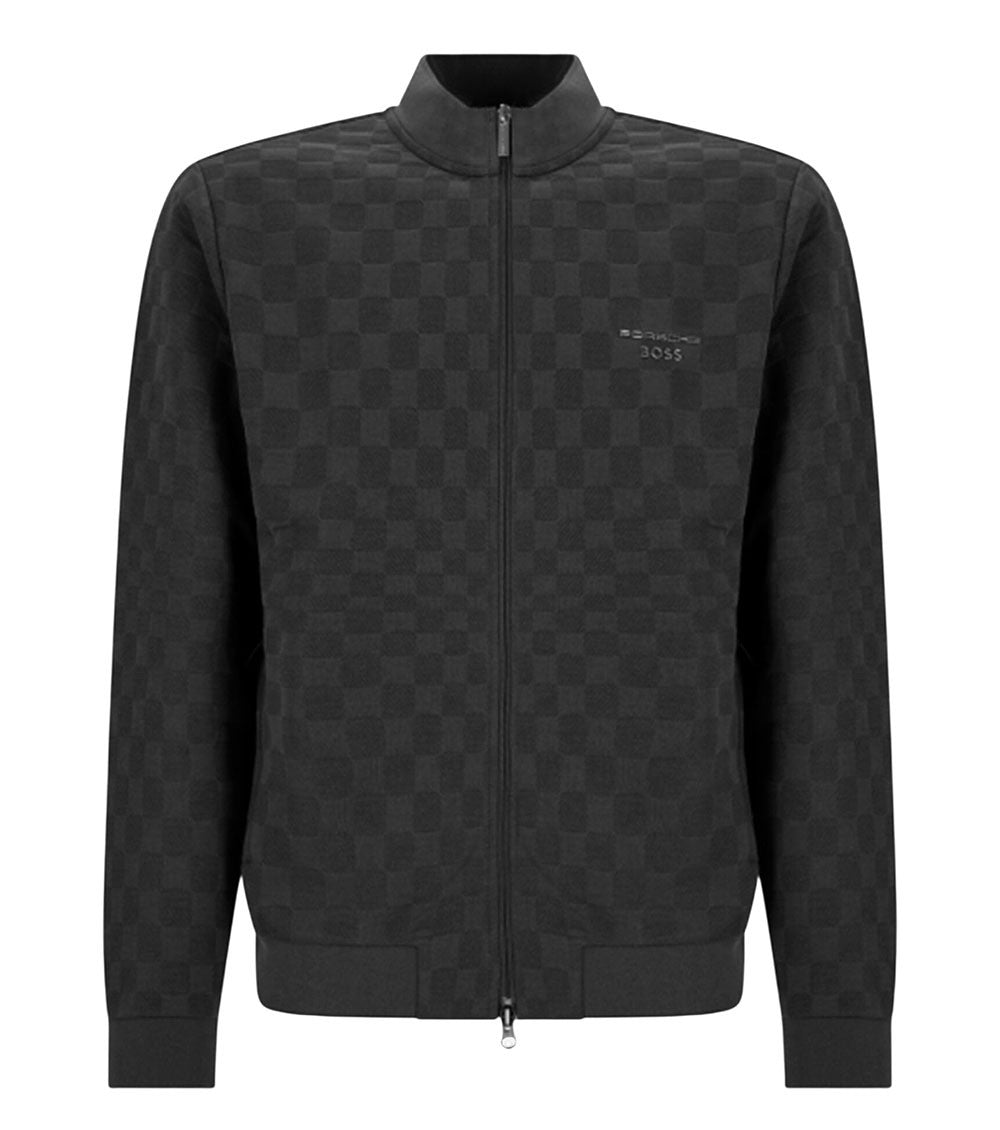 Black Zip Up Sweatshirt 1