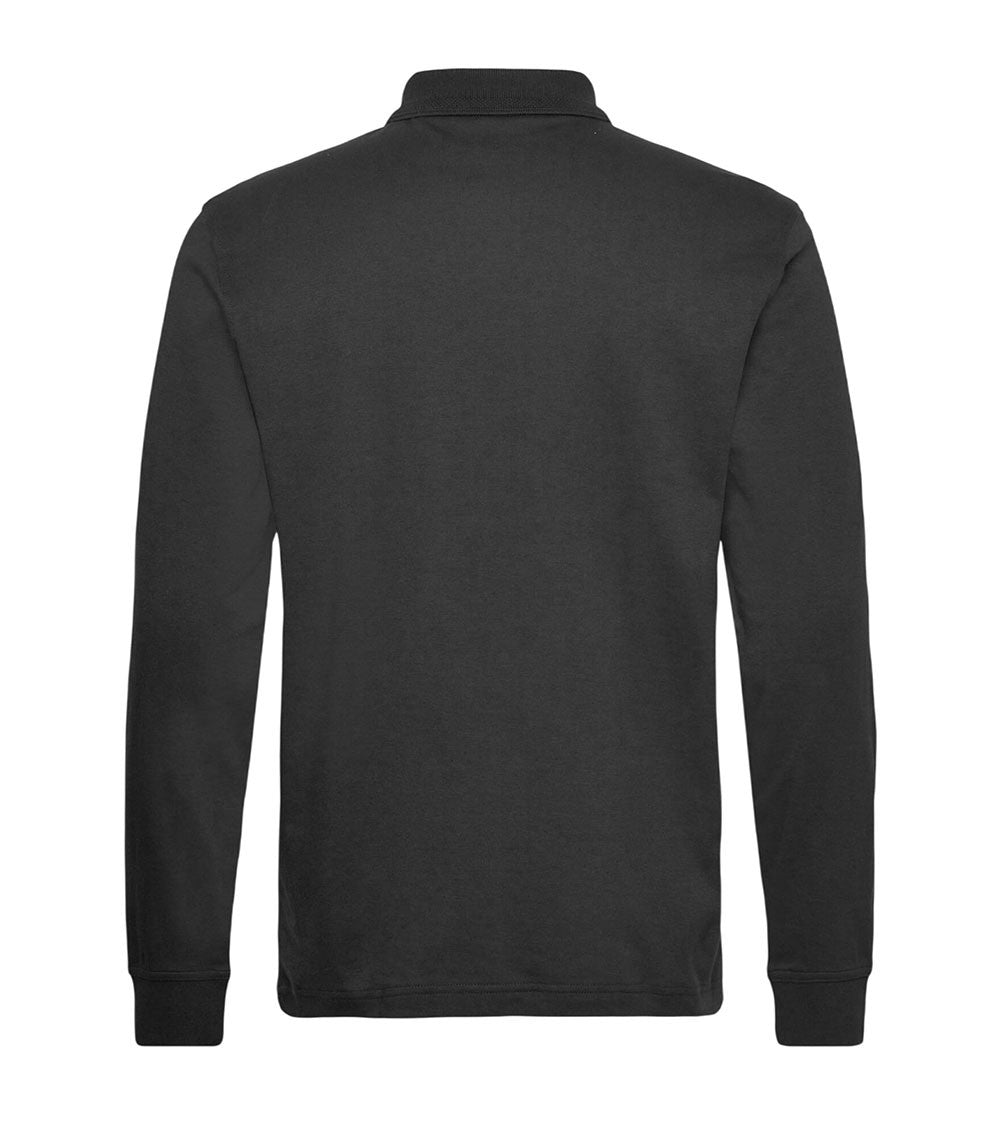 Black Full Sleeves Polo 2
