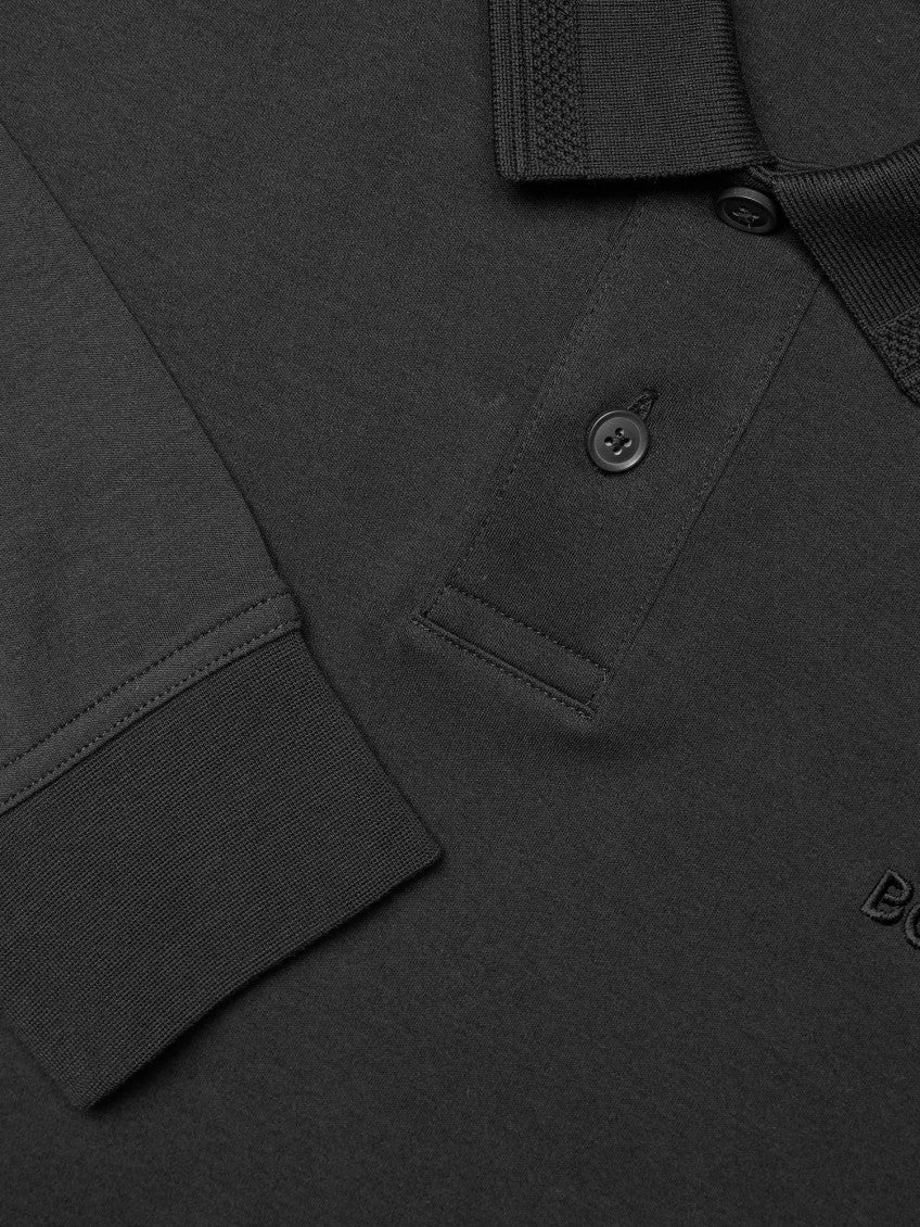 Black Full Sleeves Polo 3