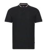 Black Solid Regular Polo 1