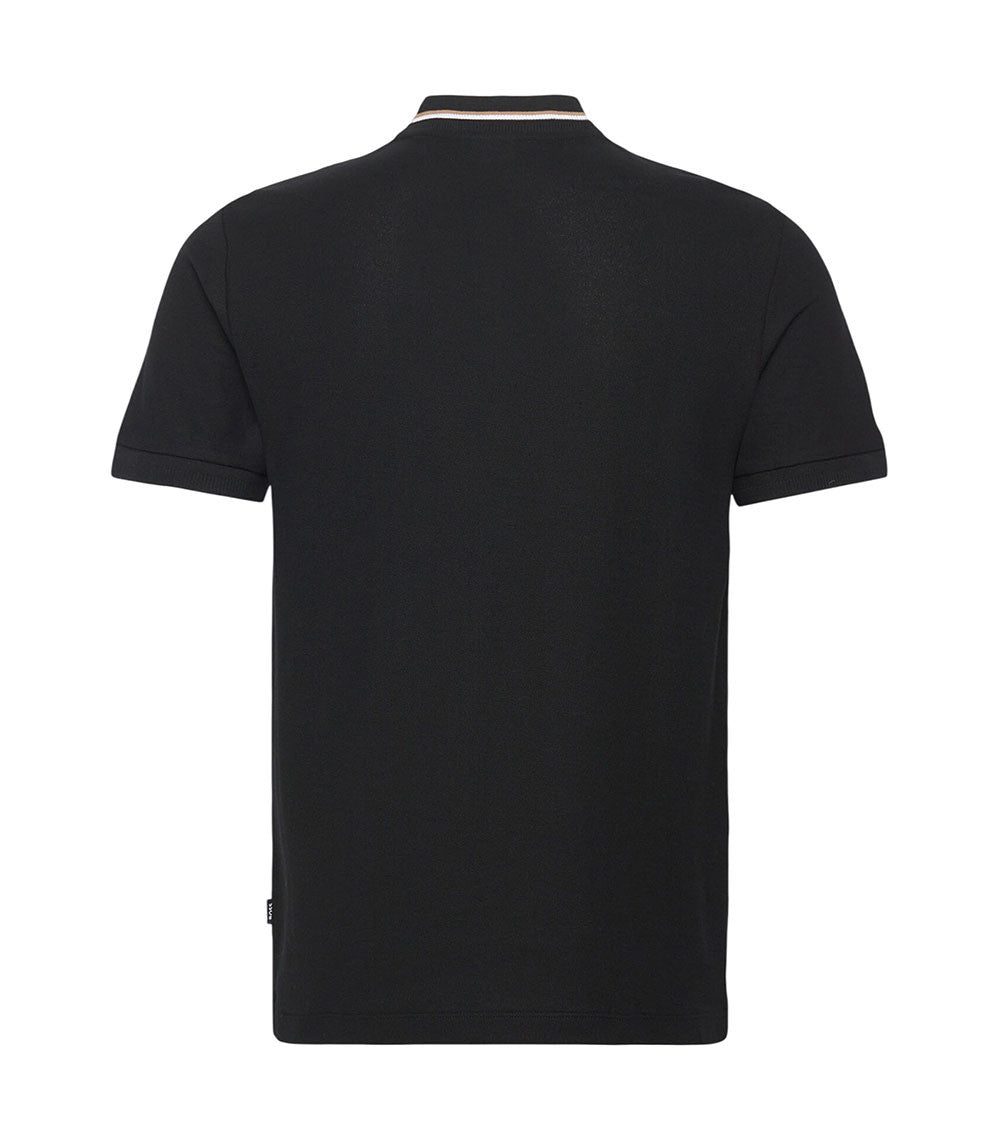 Black Solid Regular Polo 2