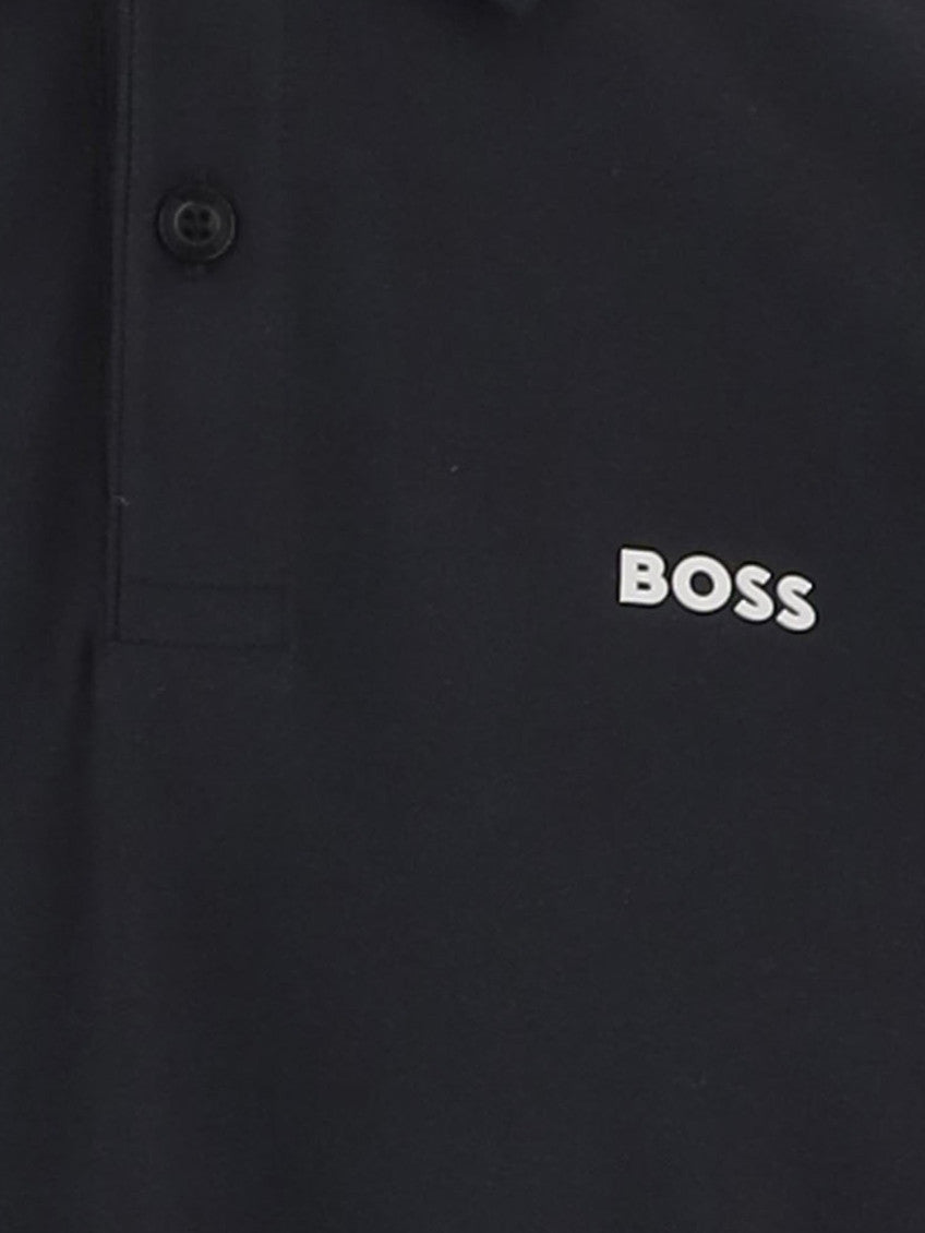 Dark Navy Shirt Collar Polo 3