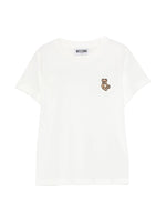Kids White Embroidered T-Shirt 1