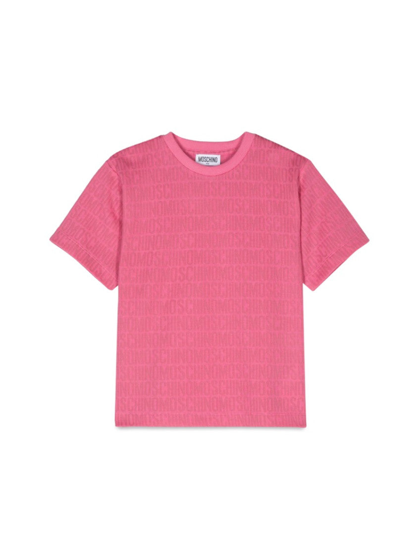 Girls Fuchsia Logo T-Shirt 1
