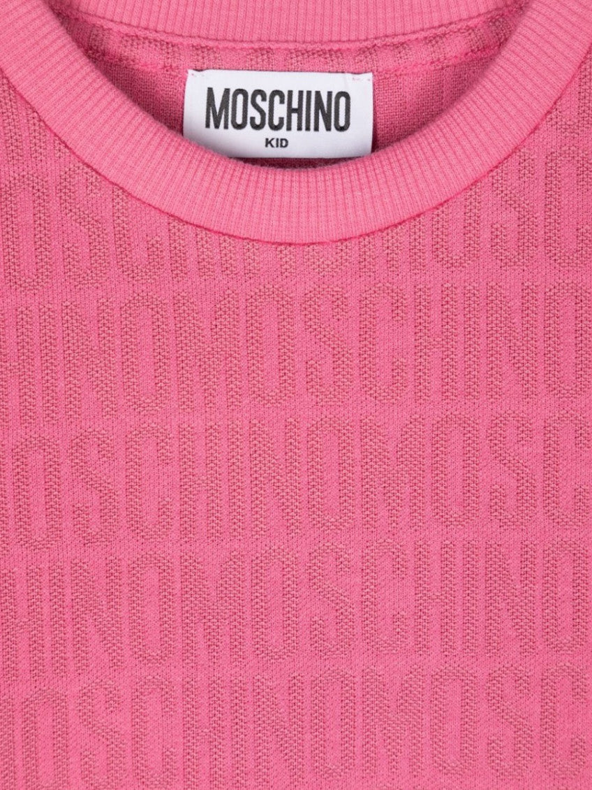 Girls Fuchsia Logo T-Shirt 3