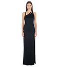 Black One Shoulder Maxi Dress 1