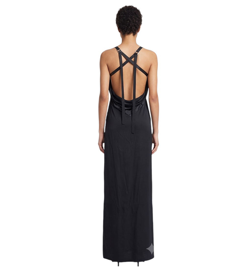 Black One Shoulder Maxi Dress 2
