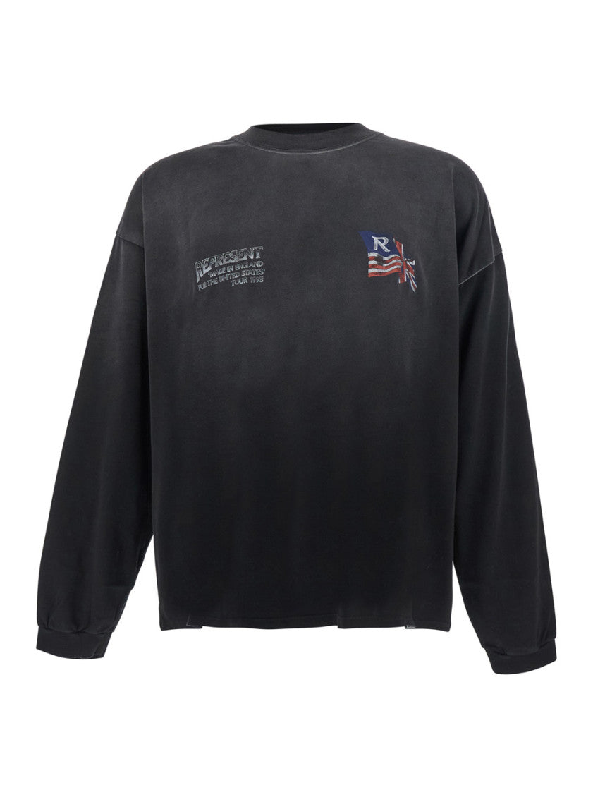 Black Full Sleeves T-Shirt 1