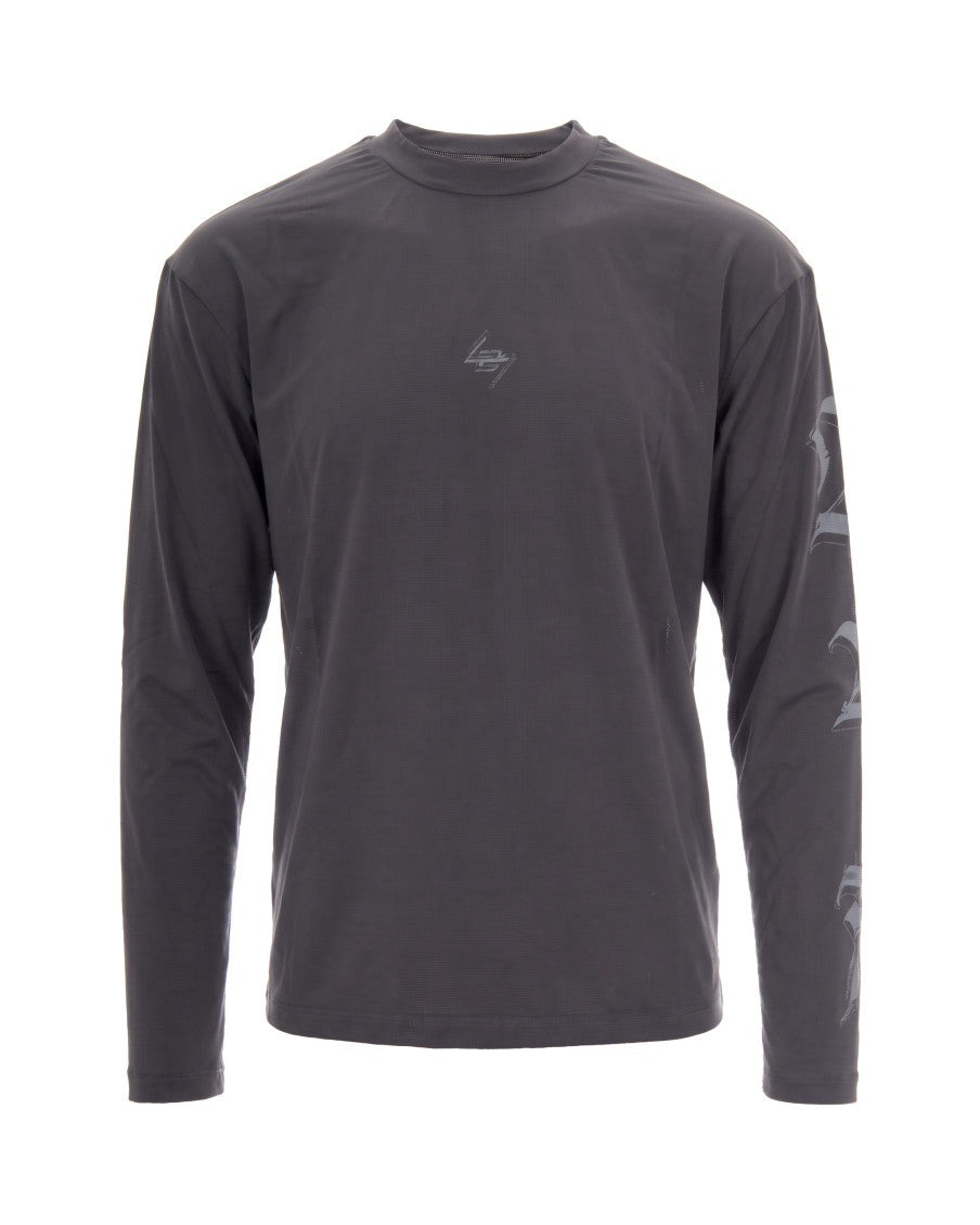 Dark Grey Graphic T-Shirt 1