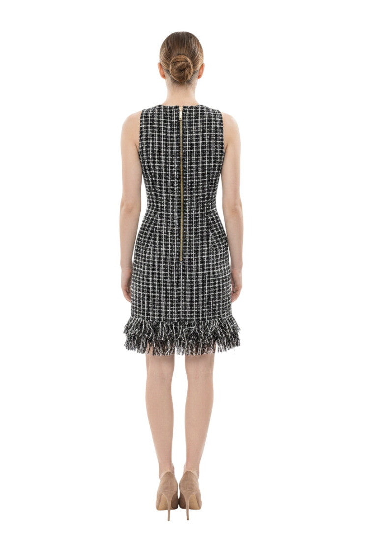 Black Sweet Heart Neck Dress 2