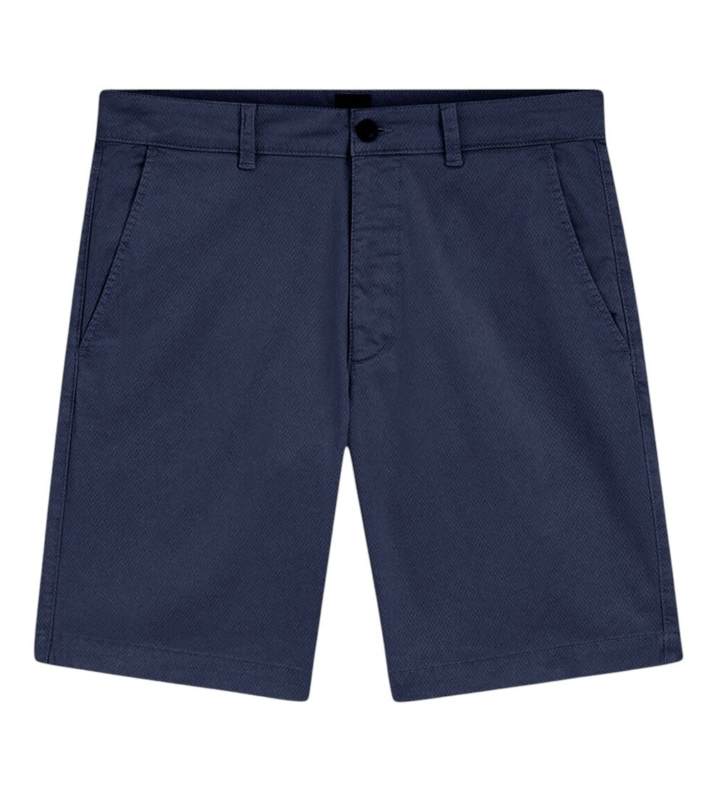 Navy Blue Slim Chino Shorts 1