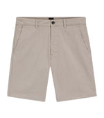 Taupe Slim Chino Shorts 1