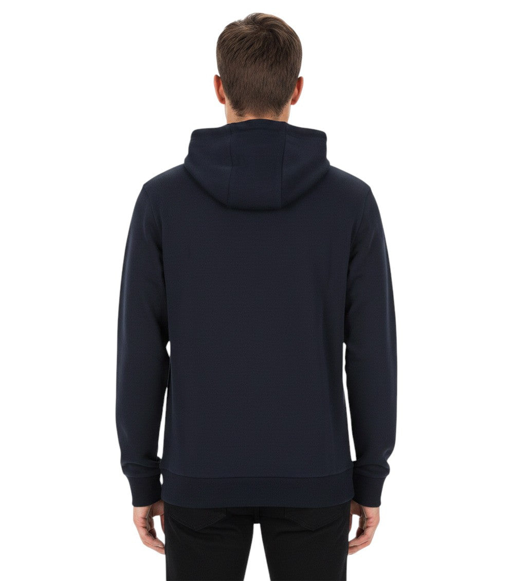Dark Navy Zip Up Hoodie 2