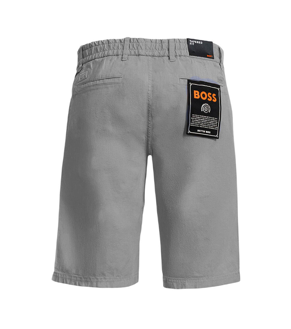 Grey Solid Chino Shorts 2