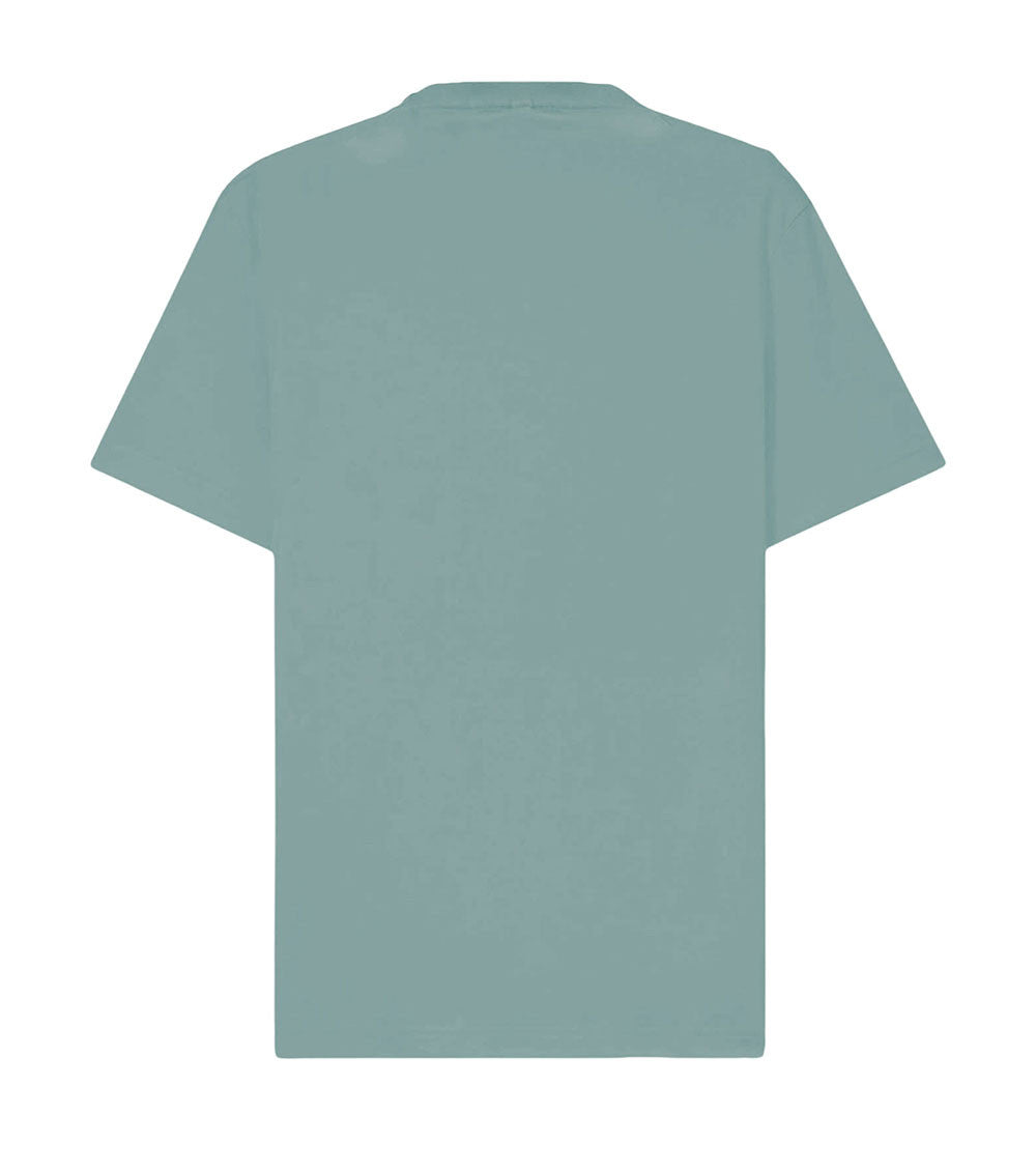 Turquoise Crew Neck T-Shirt 2