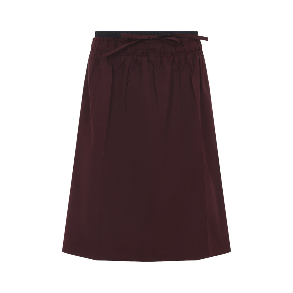 Burgundy Logo Skirt 1