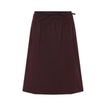 Burgundy Logo Skirt 1