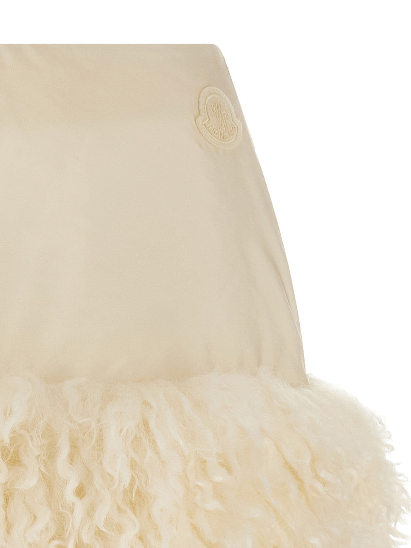 White Teddy insert skirt 3