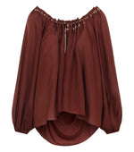 Red Scoop Neck Top 1