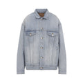 Light Blue Logo Denim Jacket 1