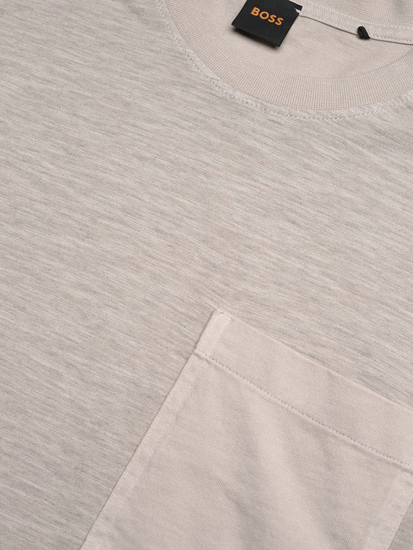 Light Grey Crew Neck T-Shirt 3