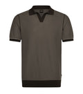 Brown Shirt Collar Polo 1