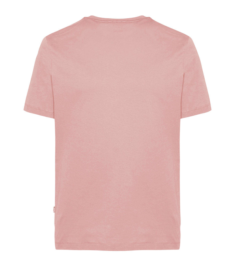 Pink Crew Neck T-Shirt 2
