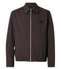 Dark Brown Shirt Collar Jacket 1