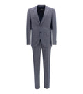 Blue Single Breasted Suit 1