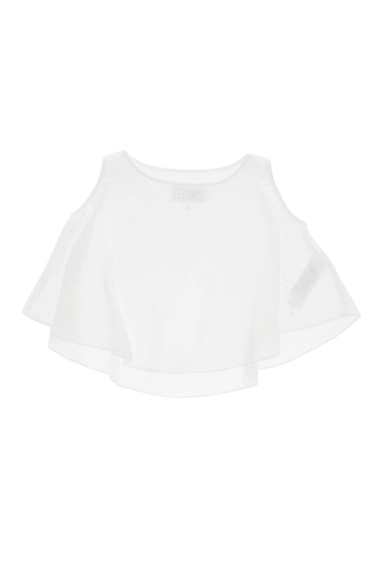 Kids White Loose-fit Top 1