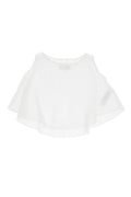 Kids White Loose-fit Top 1