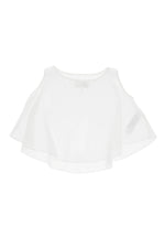 Kids White Loose-fit Top 1