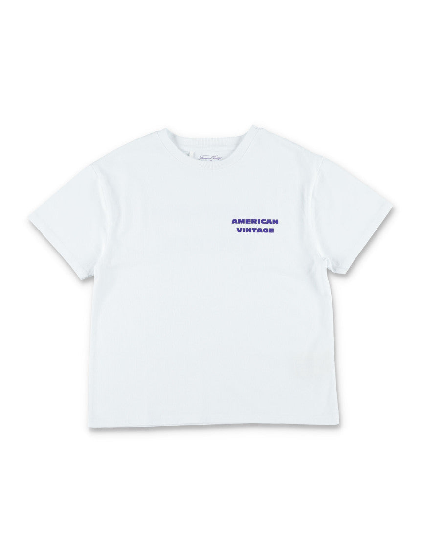 Girls White Logo T-Shirt 1