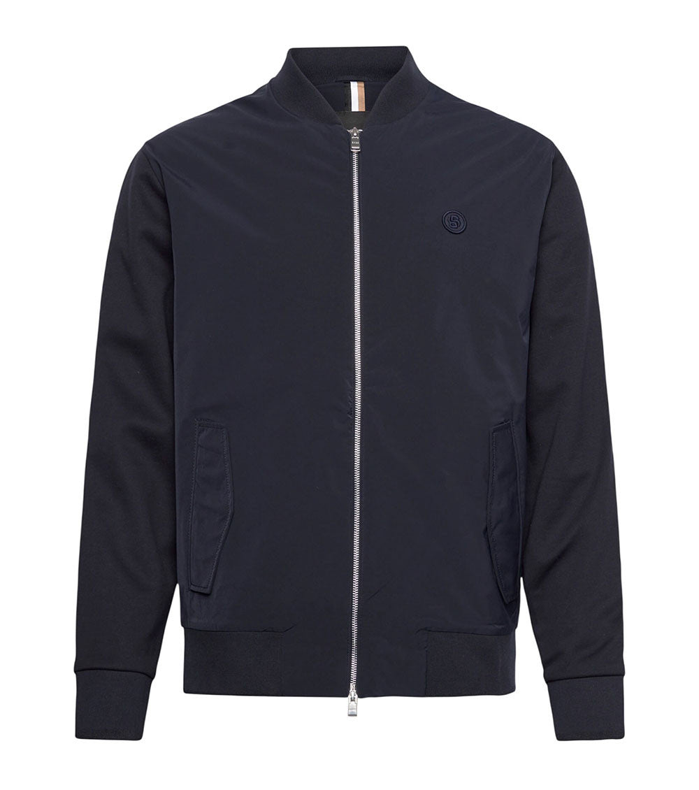 Navy Blue Zip Up Sweatshirt 1