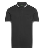 Black Shirt Collar Polo 1