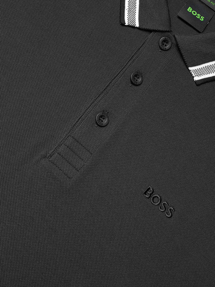 Black Shirt Collar Polo 3