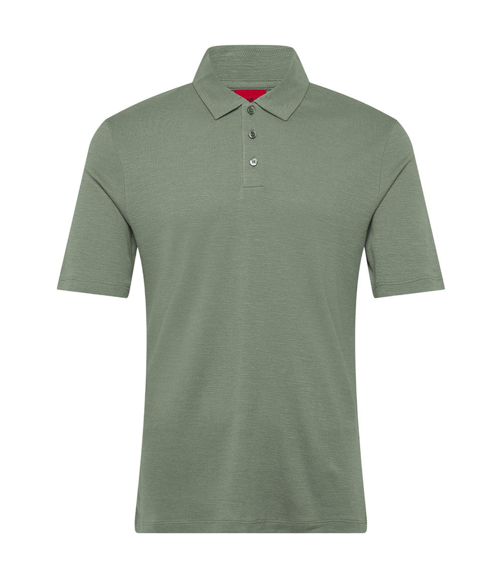 Green Shirt Collar Polo 1