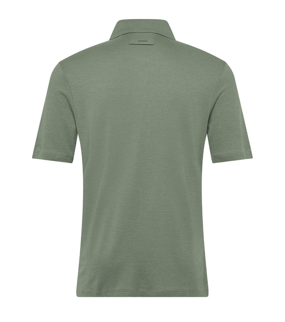 Green Shirt Collar Polo 2