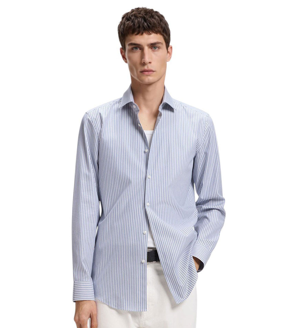 Light Blue Stripes Shirt 2