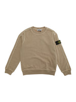 Boys Beige Logo Sweatshirt 1