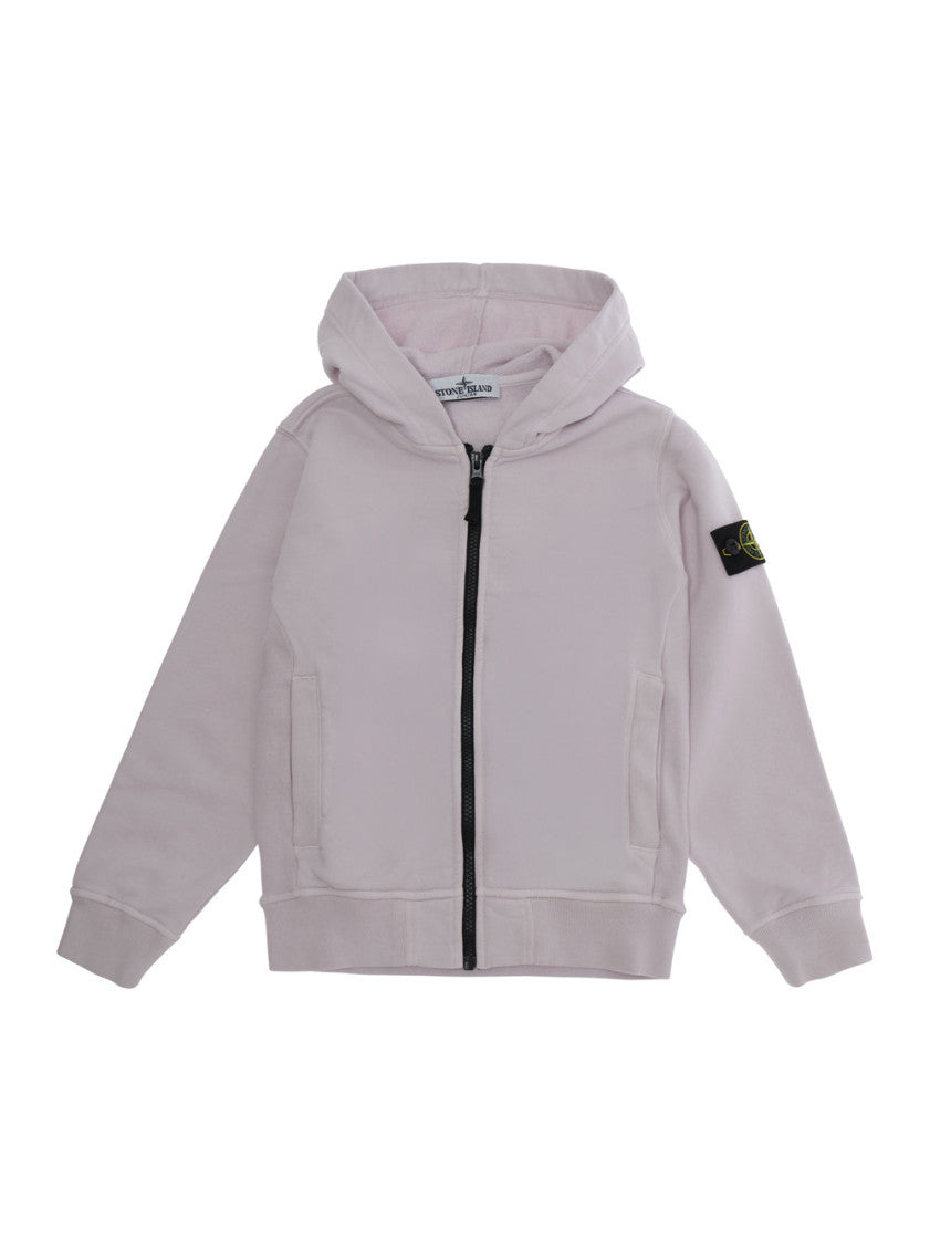 Kids Pink Cotton Hoodie 1