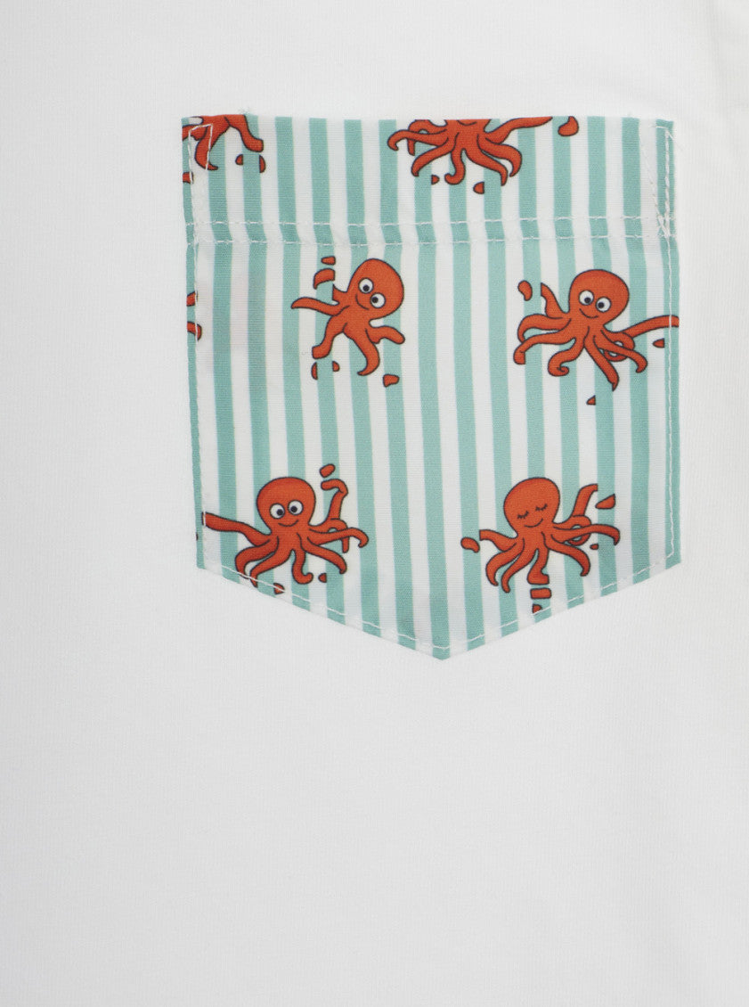 Kids White Stripes T-Shirt 3