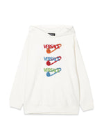 Boys White Graphic Hoodie 1