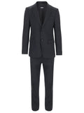 Black Single Breasted Suit 1